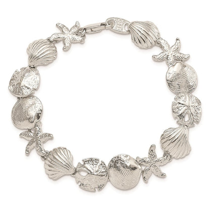 Sterlingsilber Seashells Armband