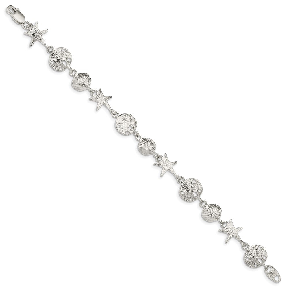 Sterlingsilber Seashells Armband