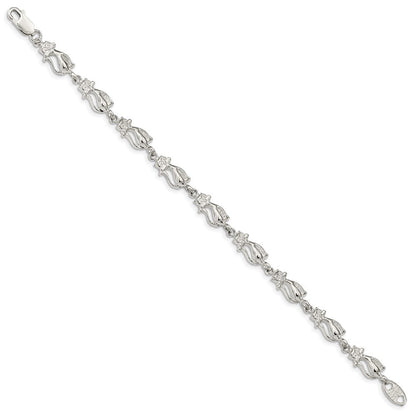 Sterlingsilber Cats Armband