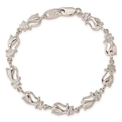 Sterlingsilber Cats Armband