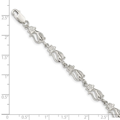 Sterlingsilber Cats Armband