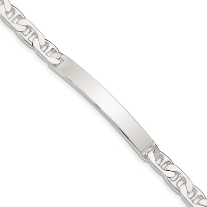 Sterlingsilber Anker Id Armband