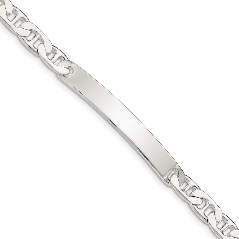 Sterlingsilber Anker Id Armband