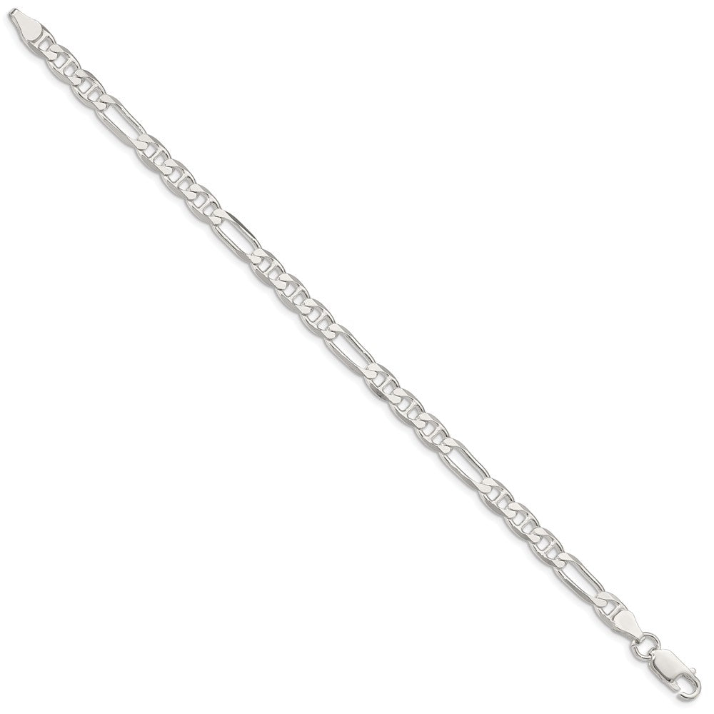 Sterlingsilber 5.5mm Figaro Anker Gliederarmband