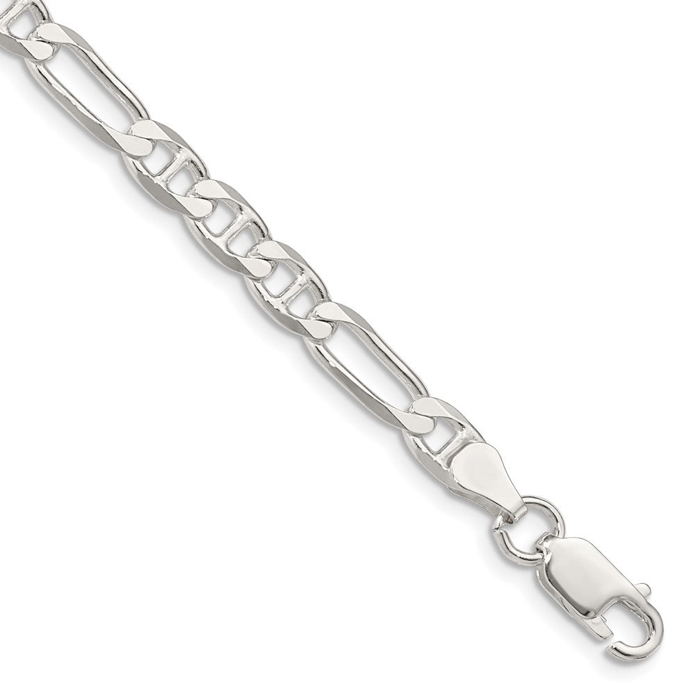 Sterlingsilber 5.5mm Figaro Anker Gliederarmband