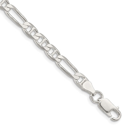 Sterlingsilber 5.5mm Figaro Anker Gliederarmband