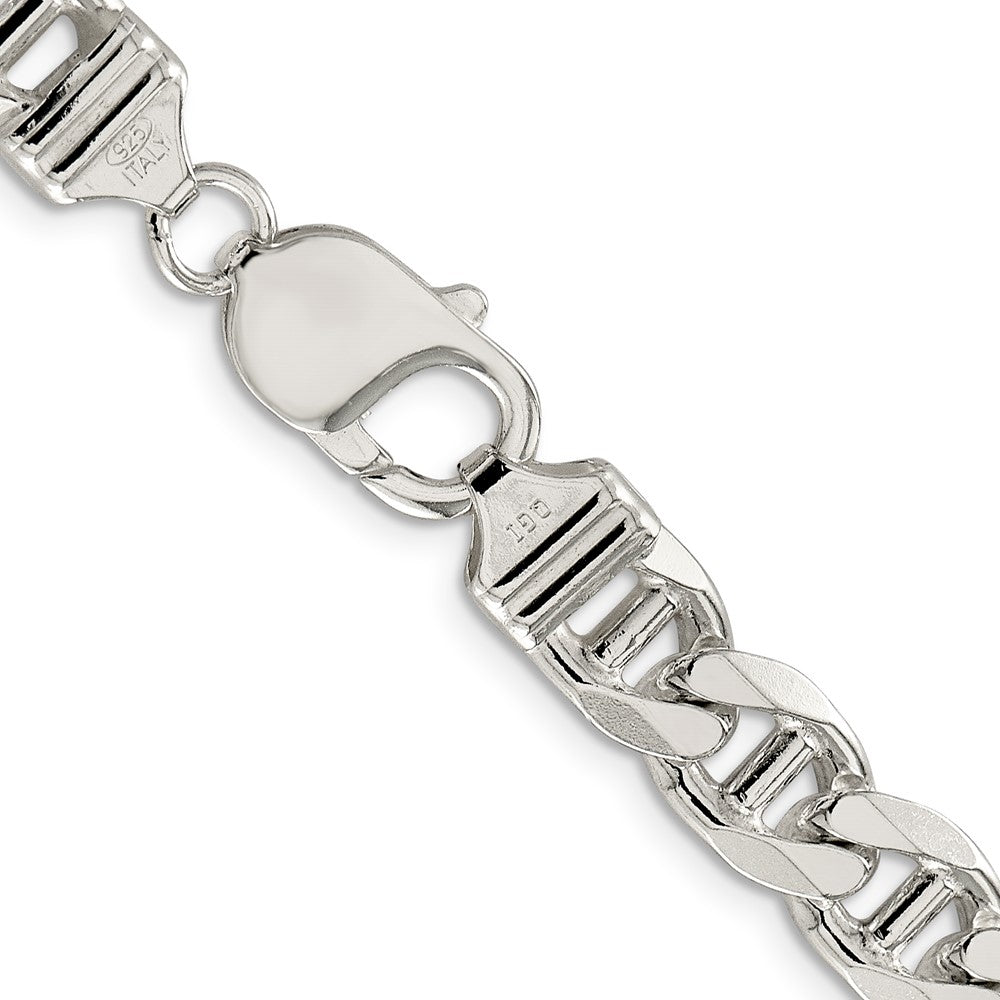 Sterlingsilber 8.75mm Figaro Anker Halskette