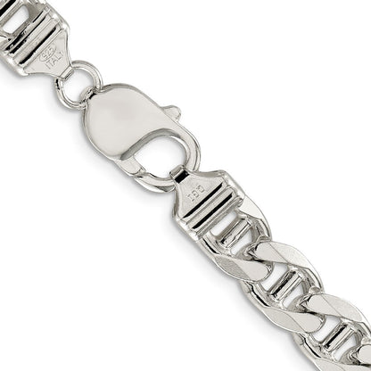 Sterlingsilber 8.75mm Figaro Anker Halskette