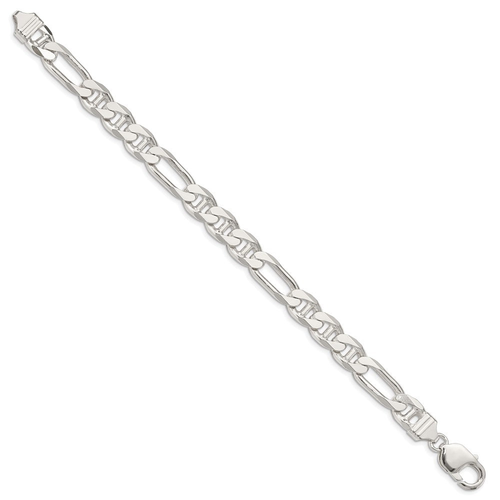 Sterlingsilber 8.75mm Figaro Anker Gliederarmband