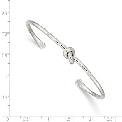 Sterlingsilber Poliert Knoten Armreif