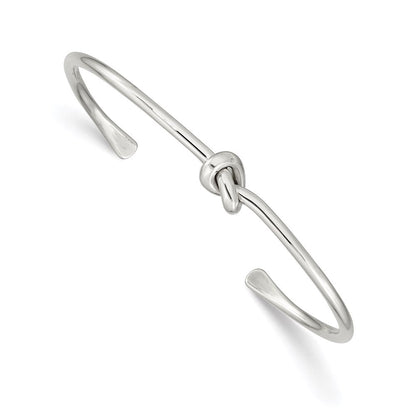 Sterlingsilber Poliert Knoten Armreif