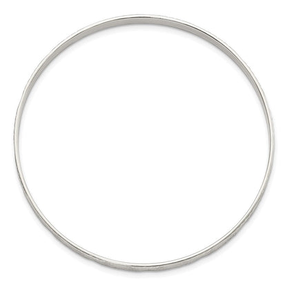 Sterlingsilber Diamantiert Schieber-on Armreif