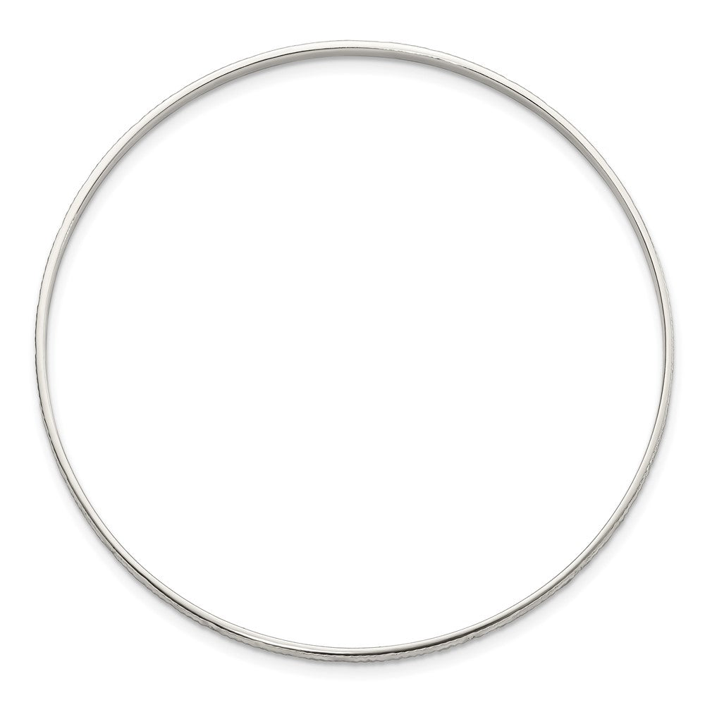 Sterlingsilber Diamantiert Schieber-on Armreif