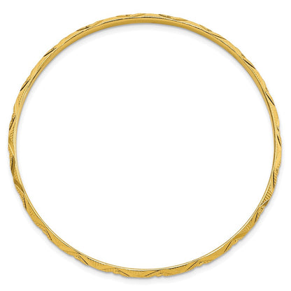 Ss/vergoldet Sterlingsilber Goldfarben Diamantiert Schieber-on Armreif