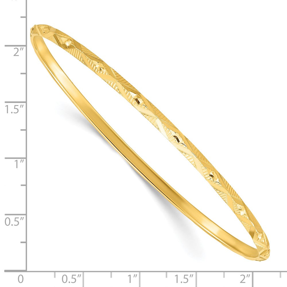 Ss/vergoldet Sterlingsilber Goldfarben Diamantiert Schieber-on Armreif