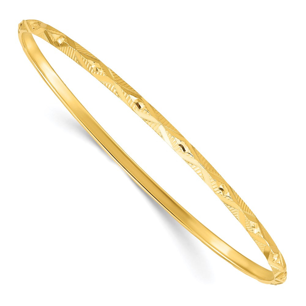 Ss/vergoldet Sterlingsilber Goldfarben Diamantiert Schieber-on Armreif