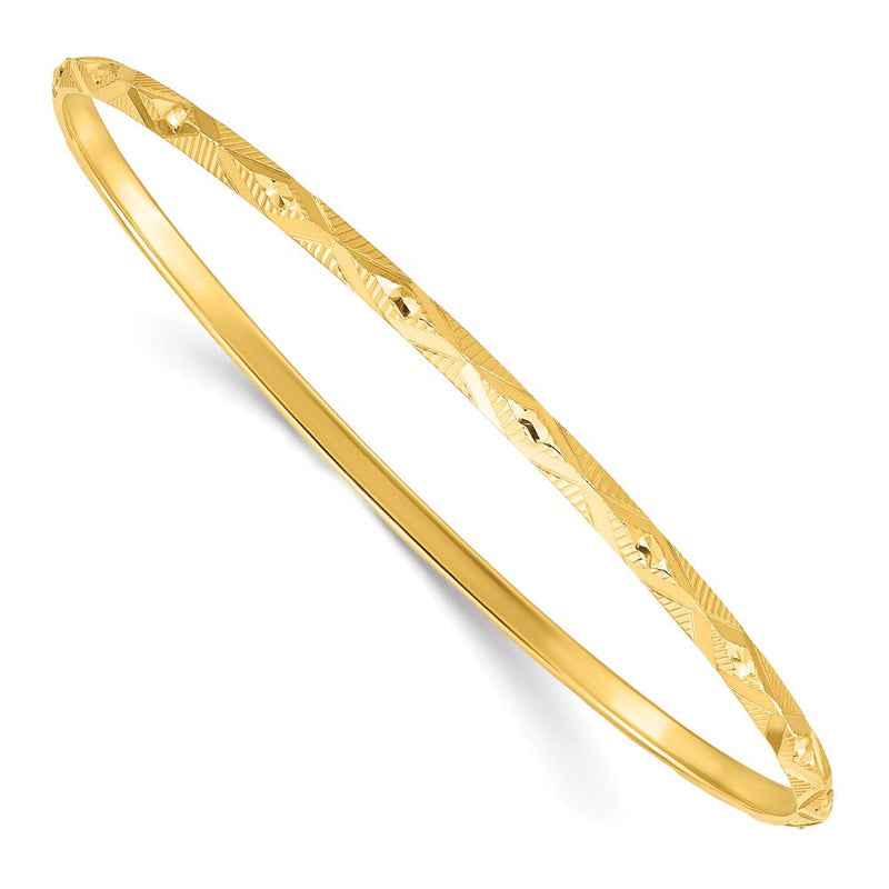 Ss/vergoldet Sterlingsilber Goldfarben Diamantiert Schieber-on Armreif