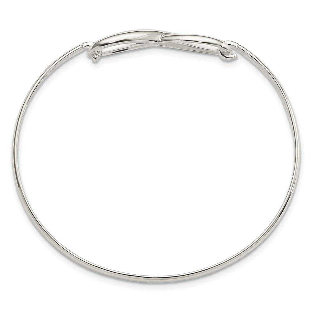 Sterlingsilber Unendlichkeit Armreif Armband