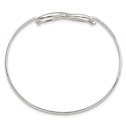 Sterlingsilber Unendlichkeit Armreif Armband