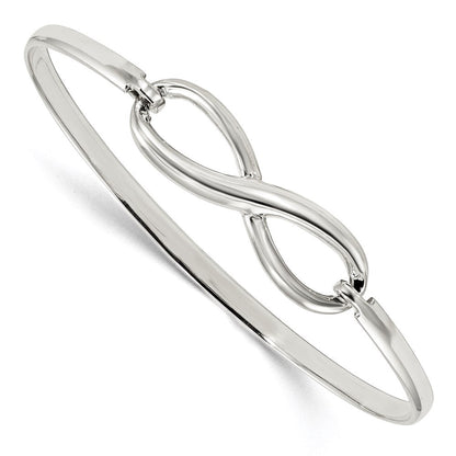 Sterlingsilber Unendlichkeit Armreif Armband