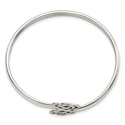 Sterlingsilber Keltisch Flexibel Armreif Armband