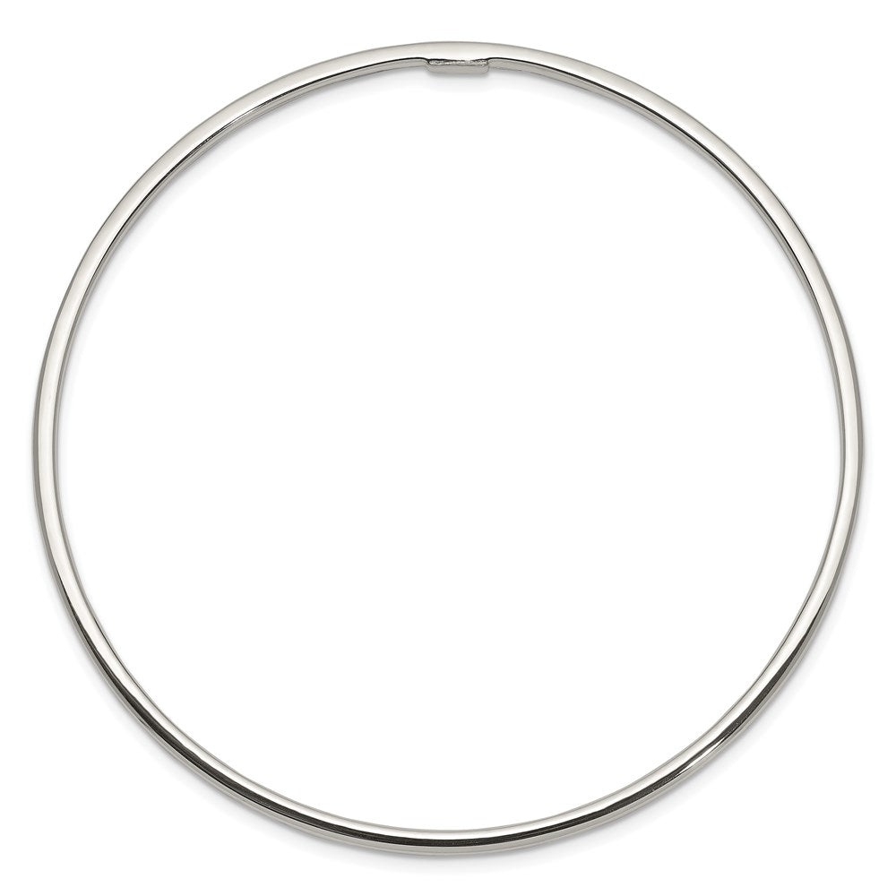 Sterlingsilber 2mm Fantasie Schieber-on Armreif Armband
