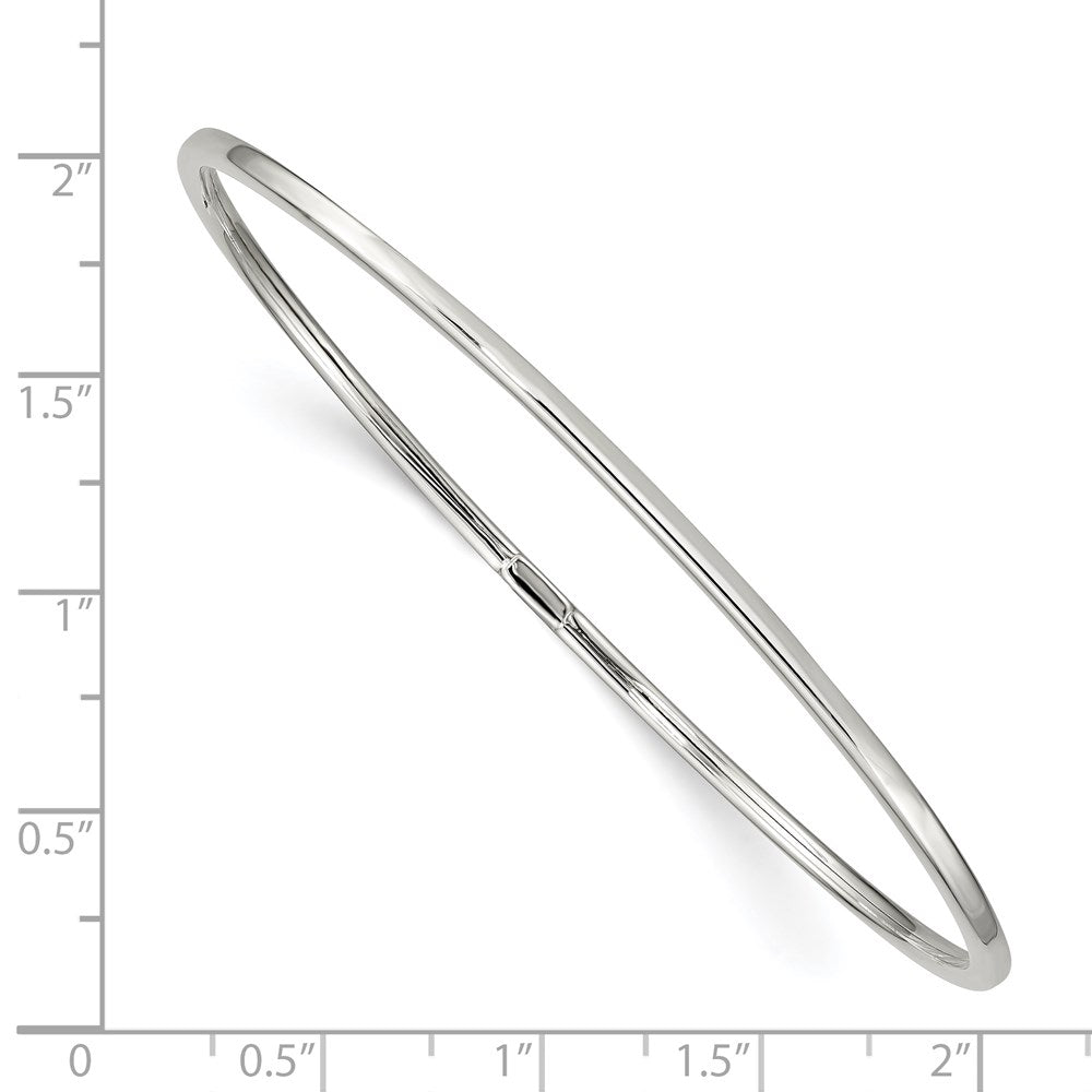 Sterlingsilber 2mm Fantasie Schieber-on Armreif Armband