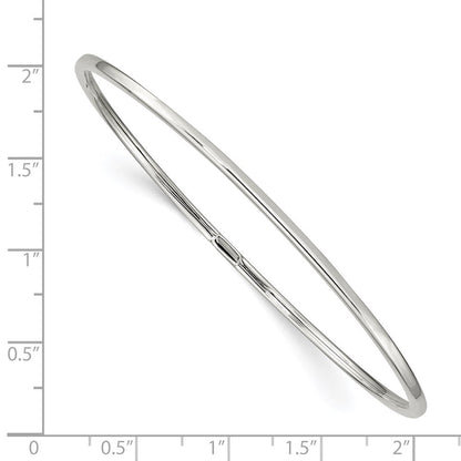 Sterlingsilber 2mm Fantasie Schieber-on Armreif Armband