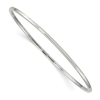 Sterlingsilber 2mm Fantasie Schieber-on Armreif Armband