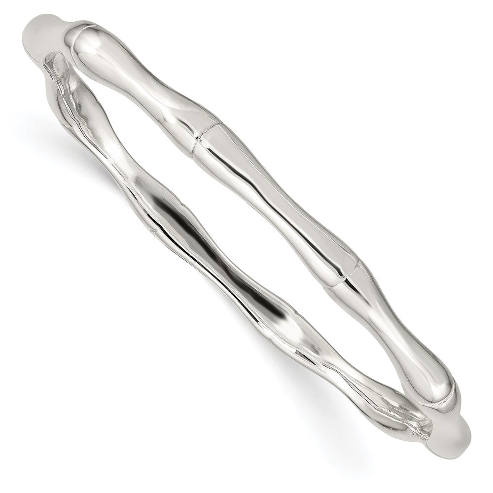 Sterlingsilber Poliert Schieber-on Armreif