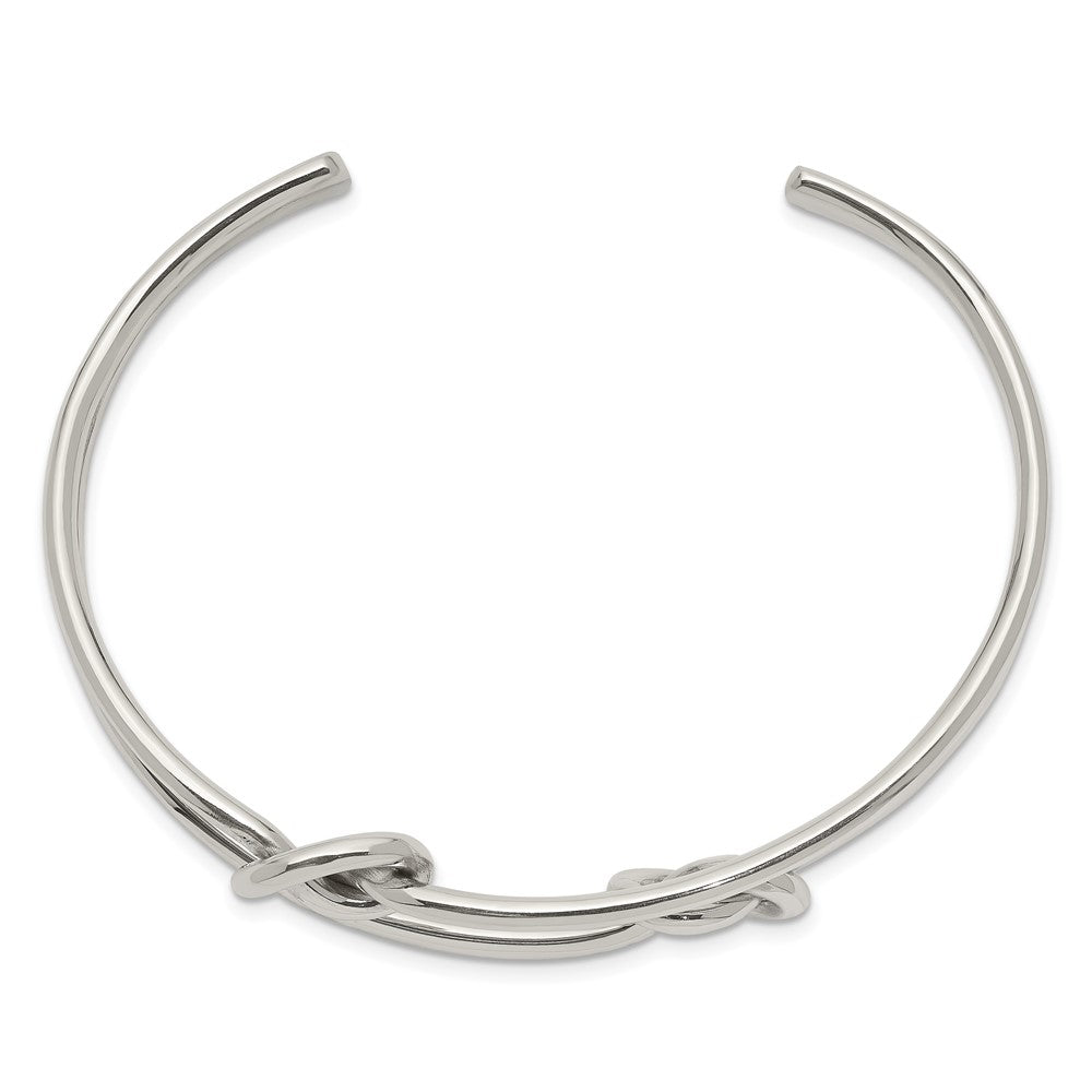 Sterlingsilber Knoten Armreif