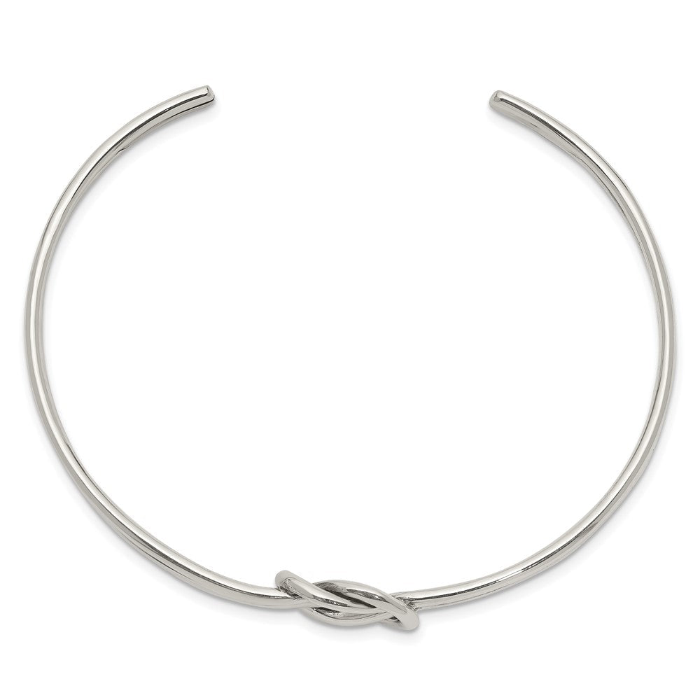Sterlingsilber Knoten Armreif