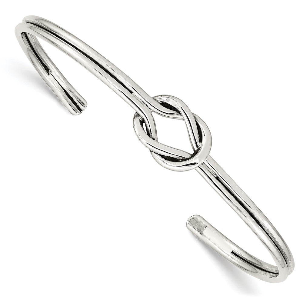 Sterlingsilber Knoten Armreif
