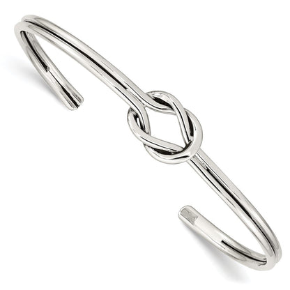 Sterlingsilber Knoten Armreif