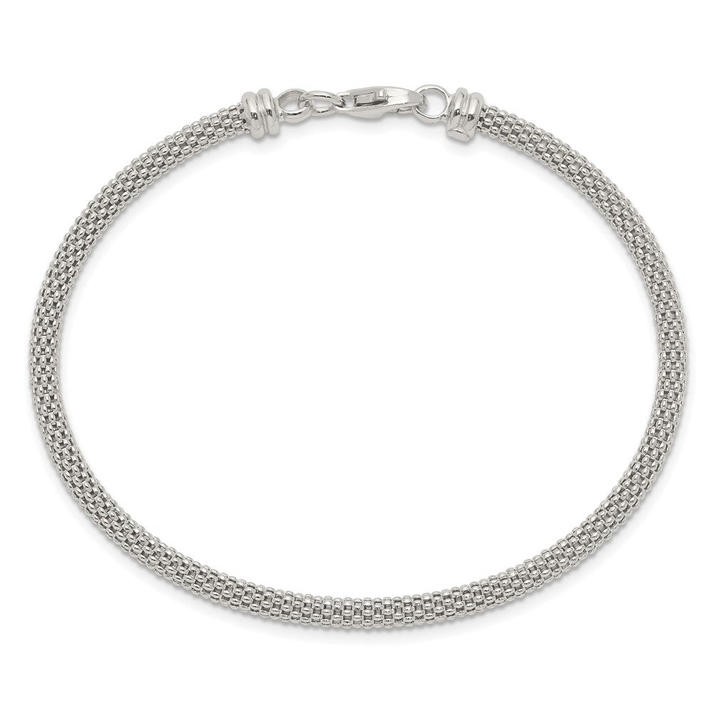 Sterlingsilber Strukturiert mit Verschluss Armreif
