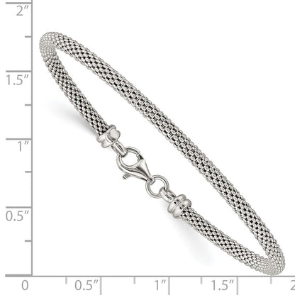 Sterlingsilber Strukturiert mit Verschluss Armreif