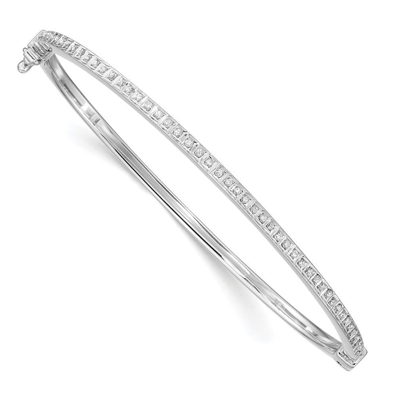 Sterlingsilber Diamant Fascination Mystique Platin-beschichtet Carart Armreif