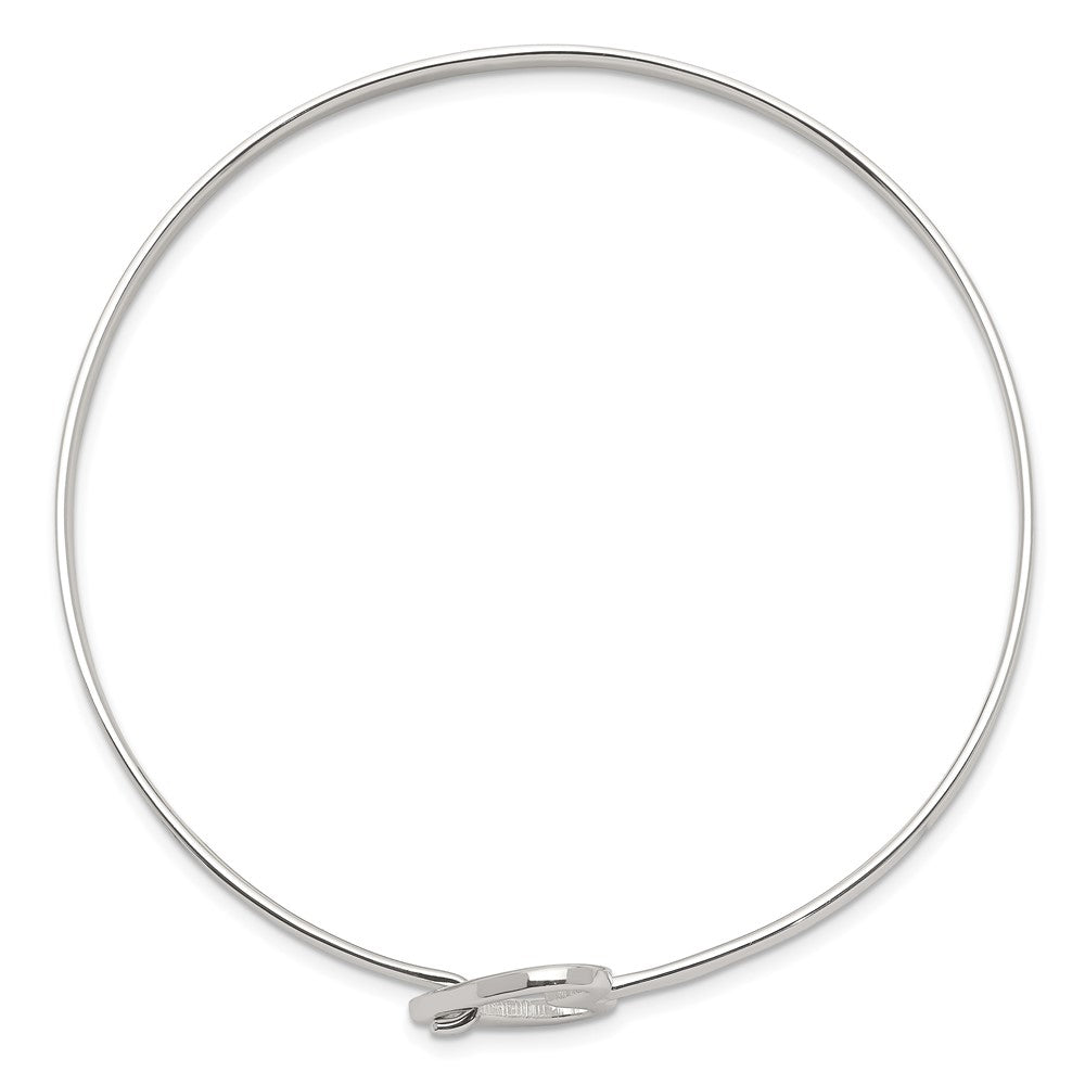 Sterlingsilber Herz Armreif