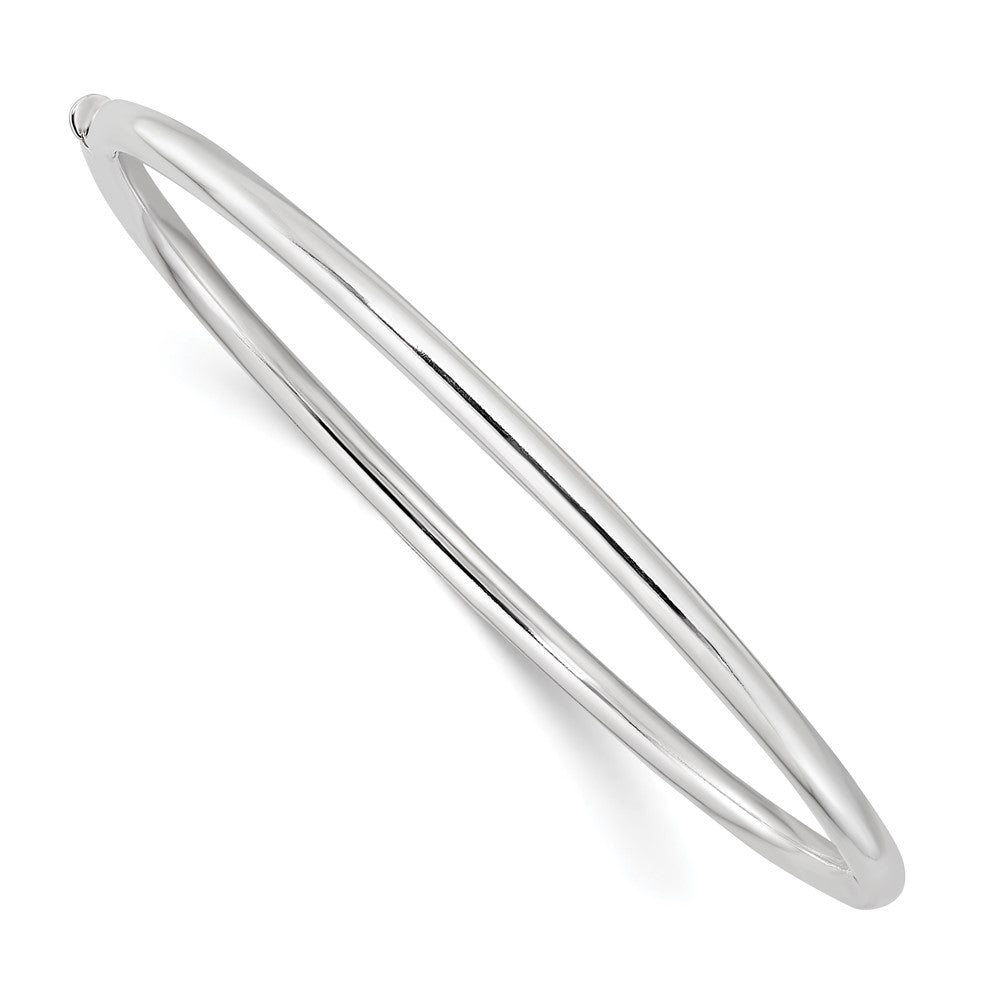Sterlingsilber Poliert 3mm Klappbar Rund Armreif