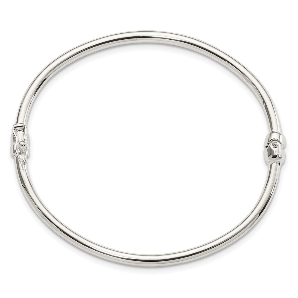 Sterlingsilber Poliert Klappbar Armreif