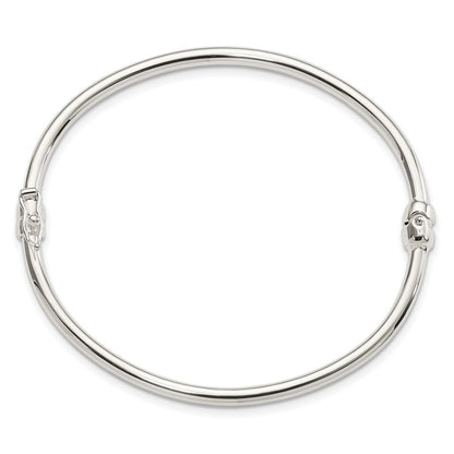 Sterlingsilber Poliert Klappbar Armreif