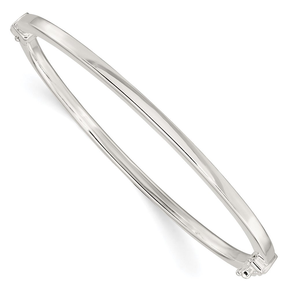 Sterlingsilber Poliert Flach Klappbar Armreif