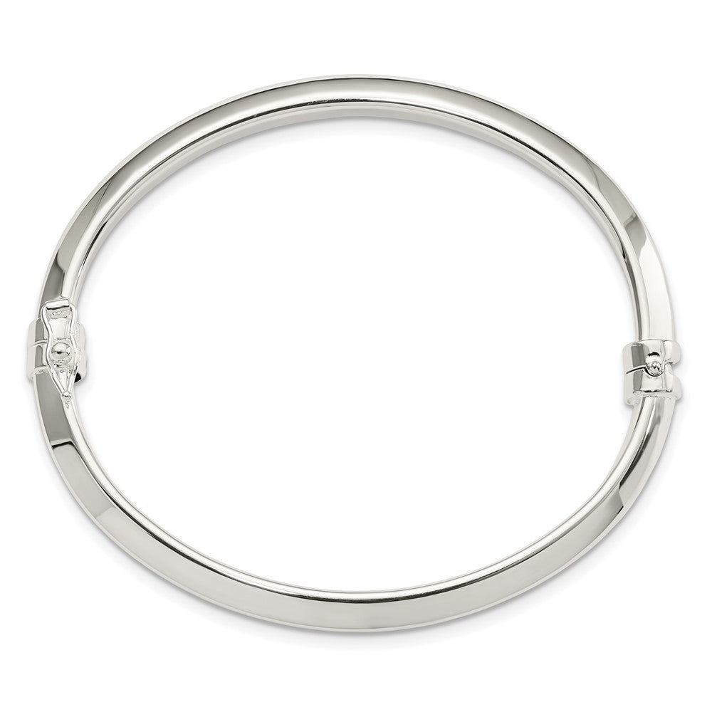Sterlingsilber Poliert Klappbar Armreif