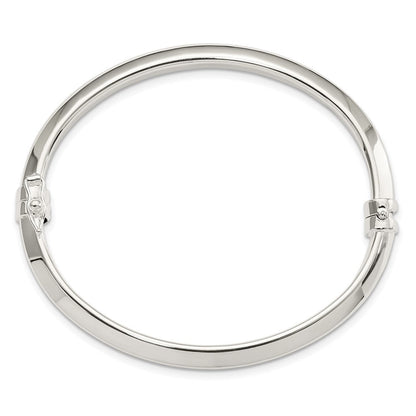 Sterlingsilber Poliert Klappbar Armreif