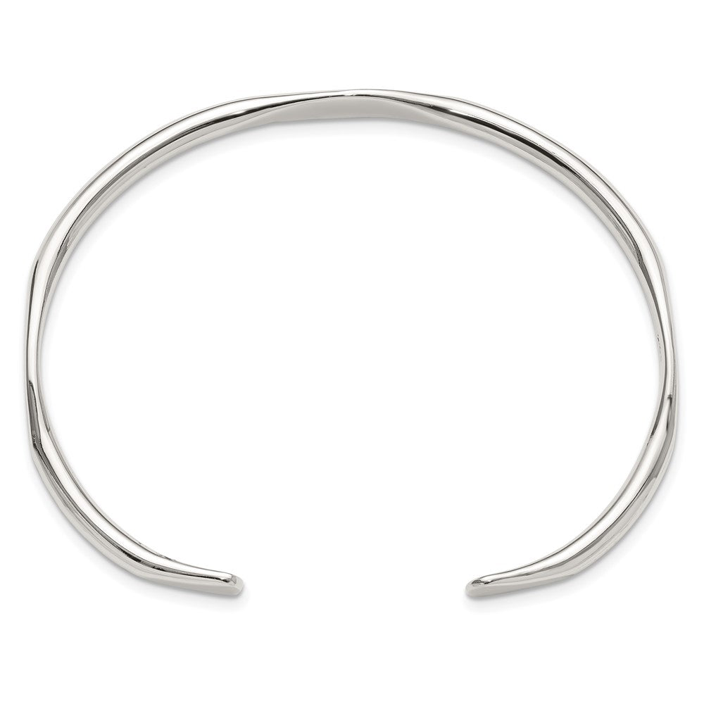 Sterlingsilber Poliert 6mm Manschette Armreif