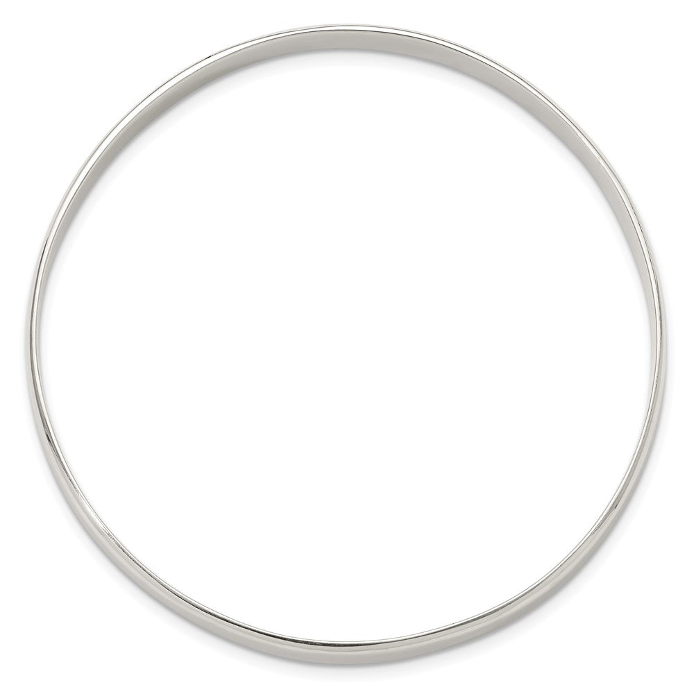 Sterlingsilber Poliert Massiv Schieber-on Armreif Armband