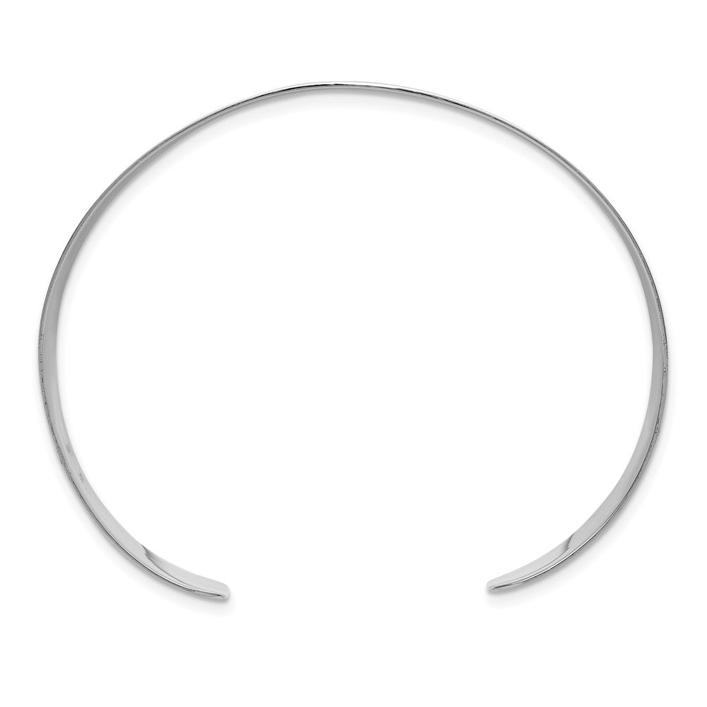 Sterlingsilber Poliert 20mm Flach Manschette Armreif