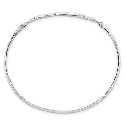Sterlingsilber Poliert Keltisch Knoten Armreif