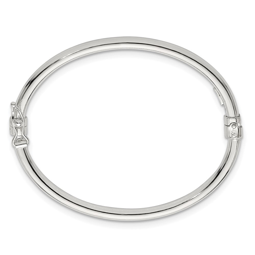 Sterlingsilber Poliert Klappbar Baby Armreif