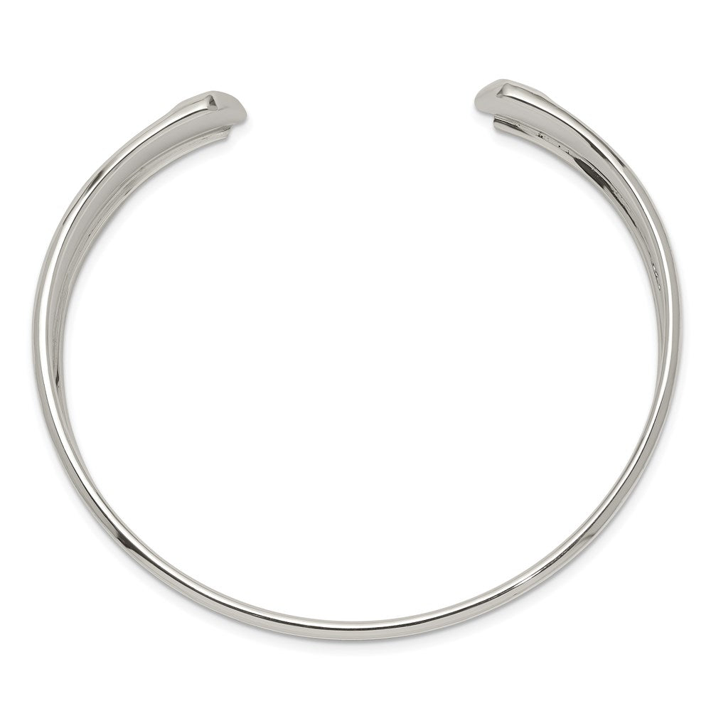 Sterlingsilber 15mm Manschette Armreif